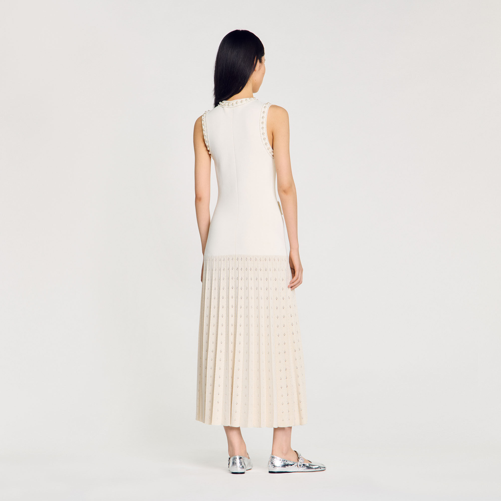 Pearl bead knit maxi dress 14 Pearl bead knit maxi dress