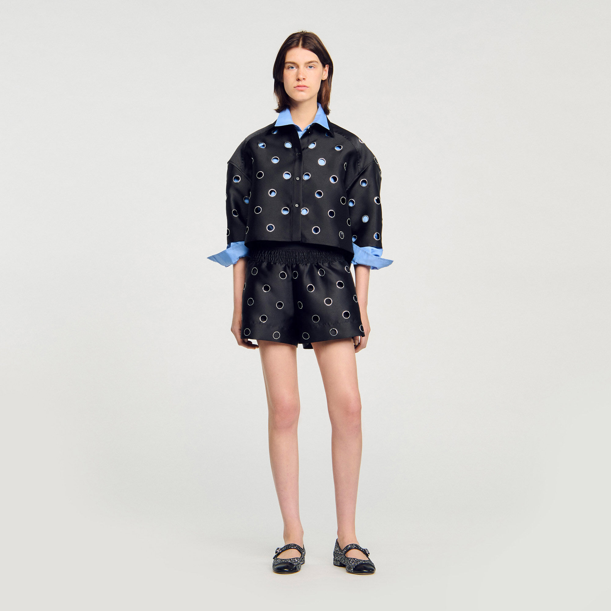 Rhinestone shorts 1 Rhinestone shorts