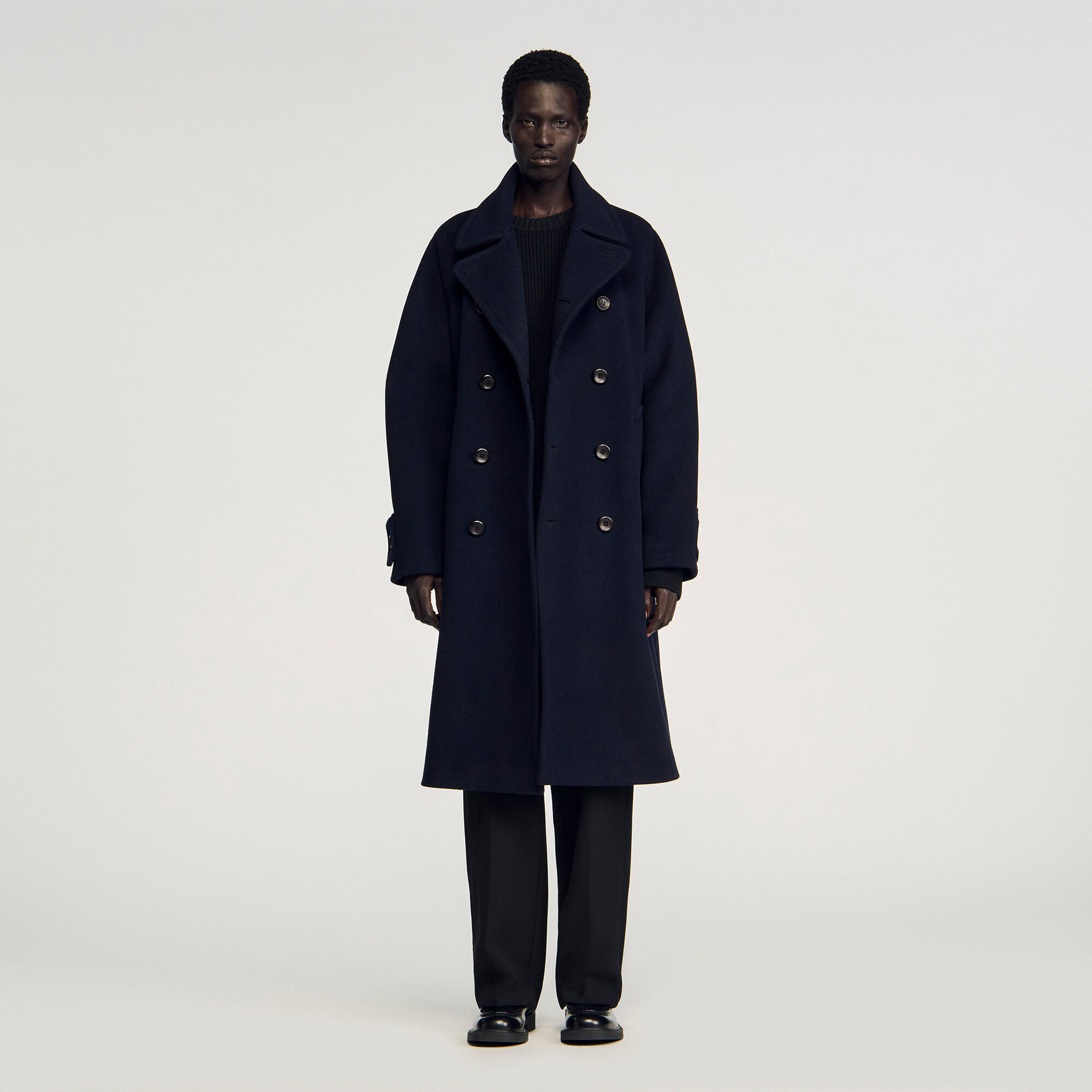 Double-breasted wool coat 9 Double-breasted wool coat