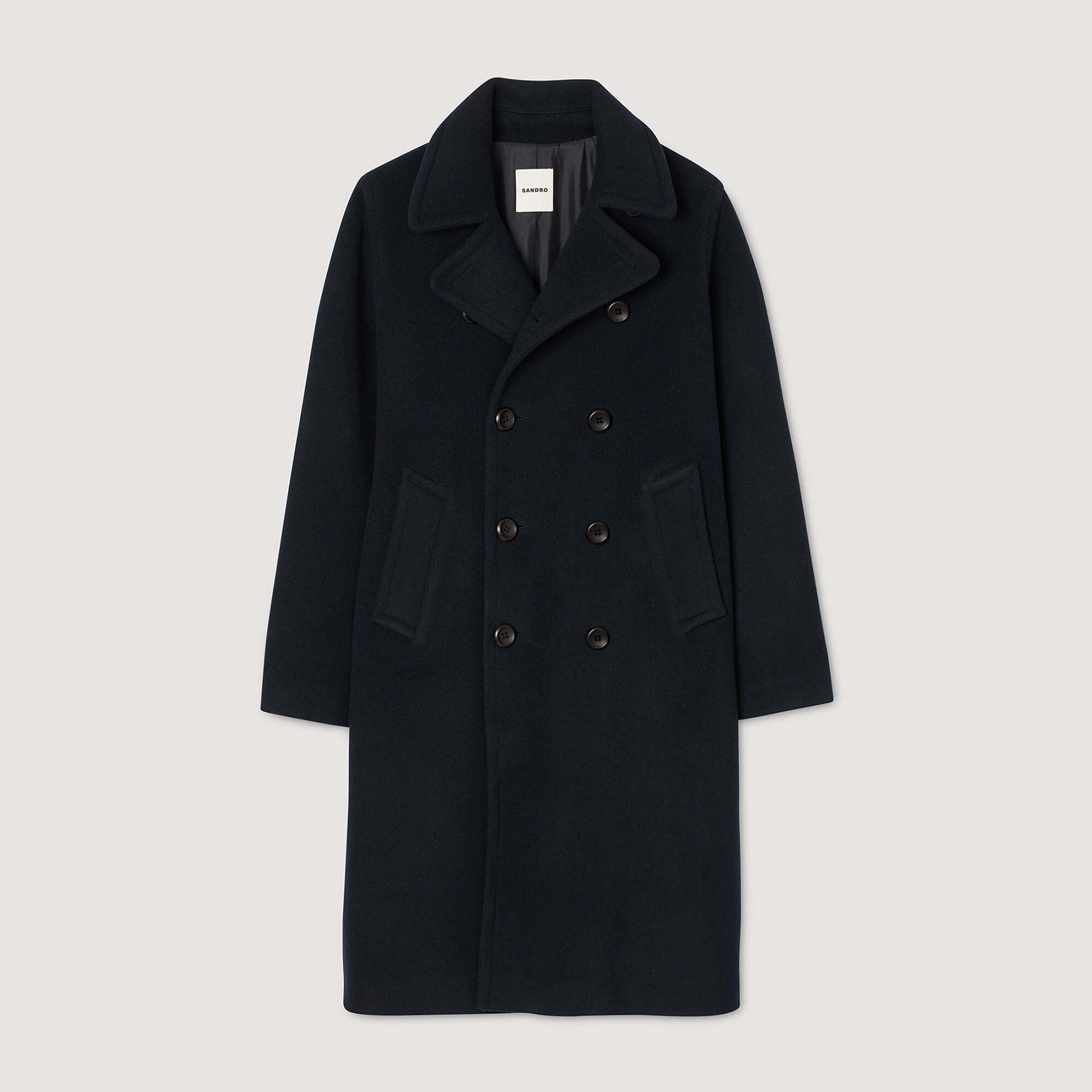 Double-breasted wool coat 13 Double-breasted wool coat