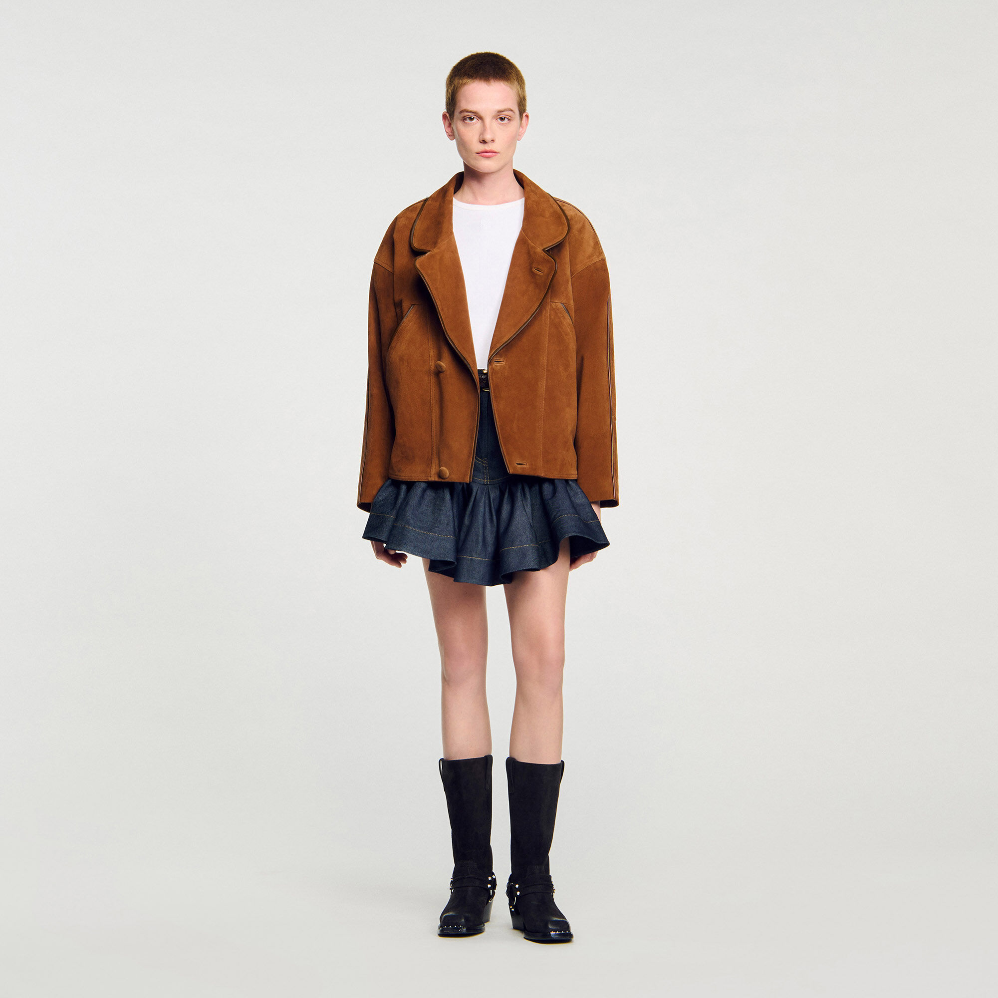 Oversized suede jacket 13 Oversized suede jacket