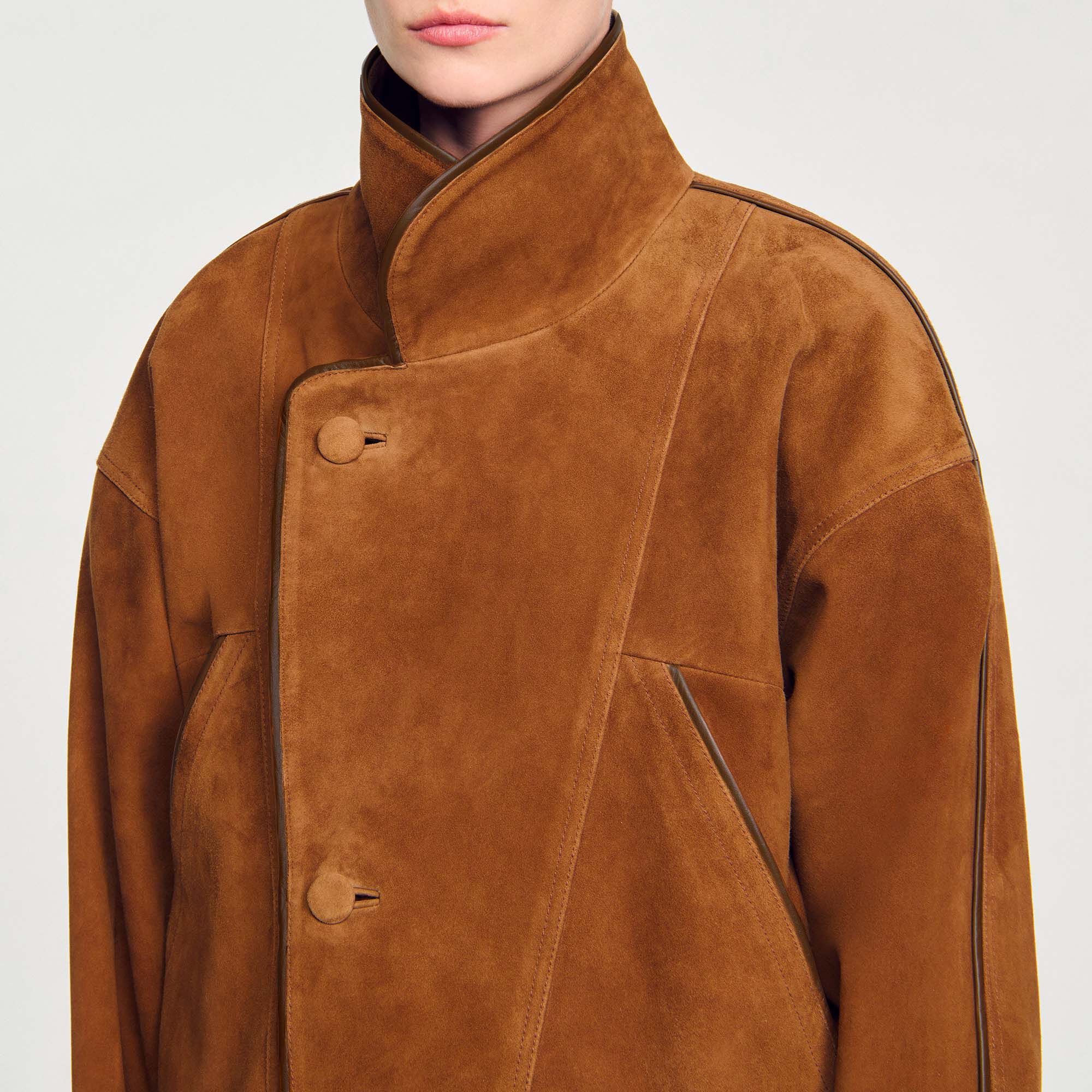 Oversized suede jacket 14 Oversized suede jacket