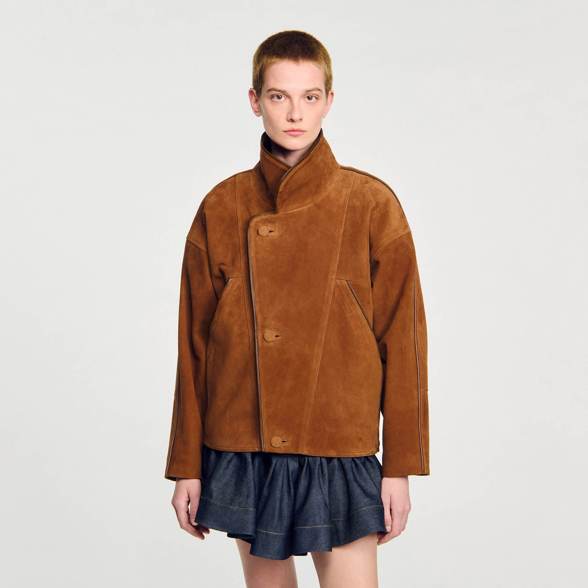 Oversized suede jacket 15 Oversized suede jacket