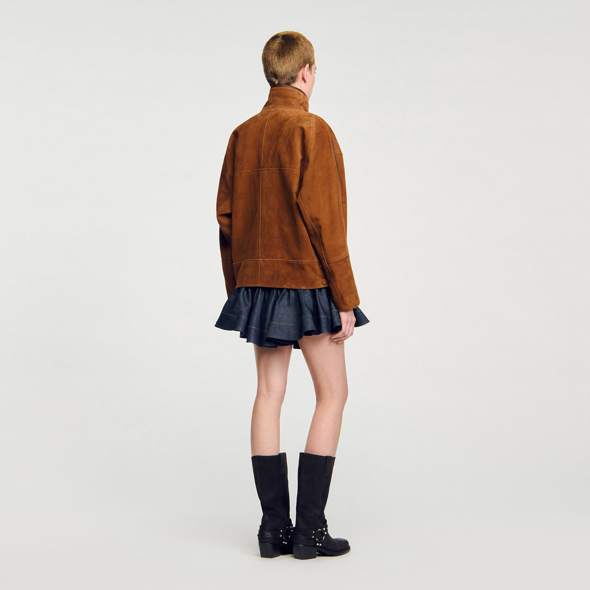 Oversized suede jacket 16 Oversized suede jacket