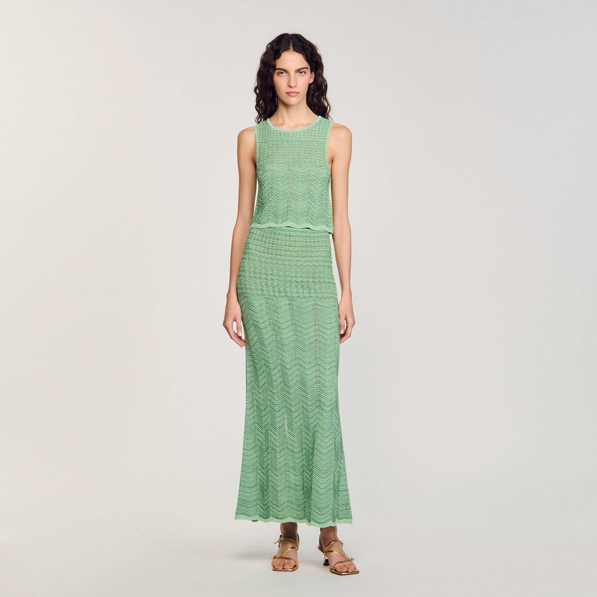 Maxi knit skirt 1 Maxi knit skirt