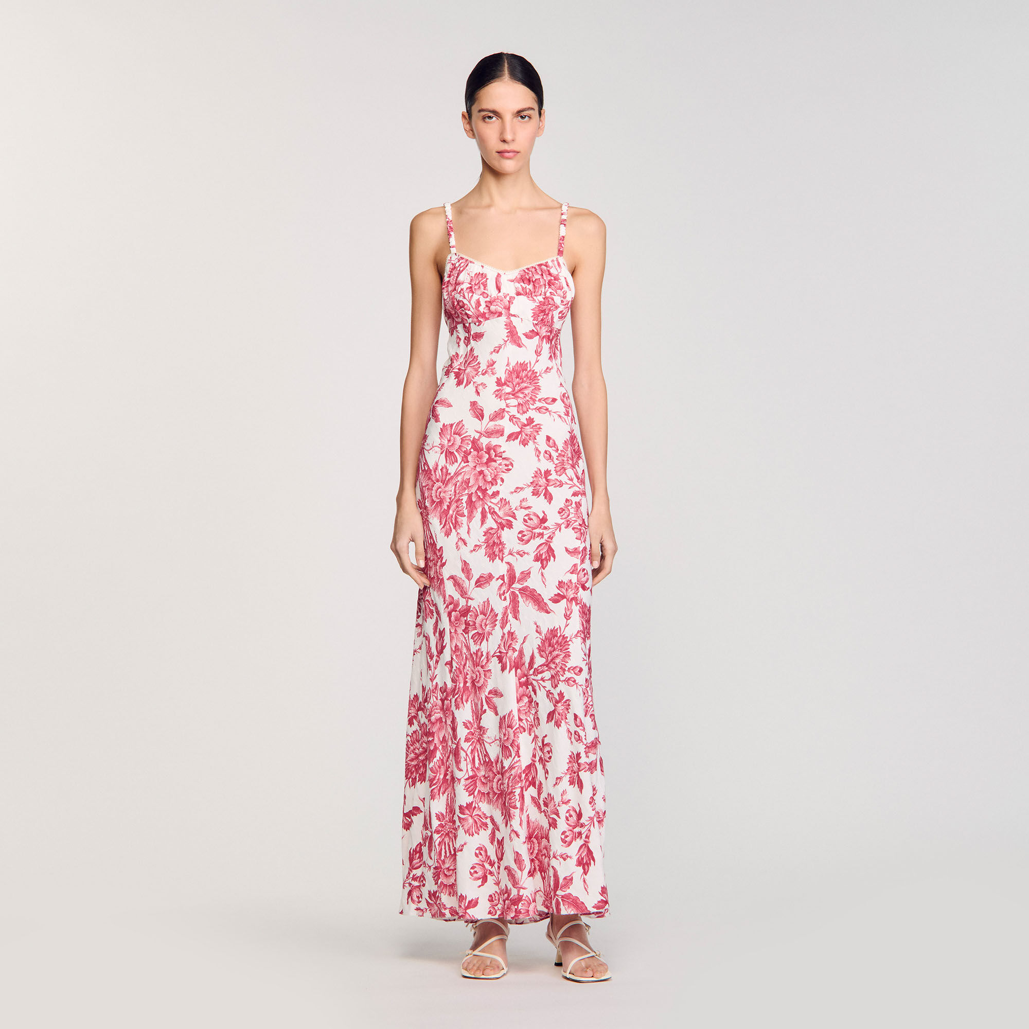 Floral print maxi dress 1 Floral print maxi dress